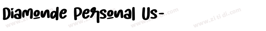 Diamonde Personal Us字体转换